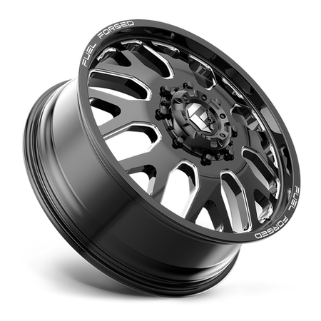 Fuel Mono DE19 FF19D – 24X8.25 – 8X200 – 105 mm – GLOSS BLACK MILLED
