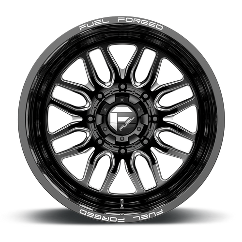 Fuel Mono FF66 – 20X8.25 – 8X200 – -202 mm – MATTE BLACK MILLED