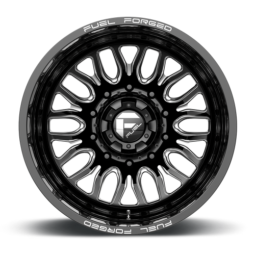 Fuel Mono FF66 – 22X8.25 – 10X225 – -202 mm – MATTE BLACK MILLED