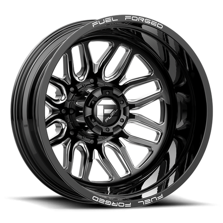 Fuel Mono FF66 – 22X8.25 – 8X200 – -202 mm – MATTE BLACK MILLED