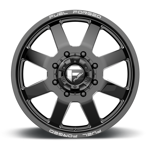 Fuel Mono FF09 – 24X8.25 – 8X210 – -246 mm – MATTE BLACK MILLED