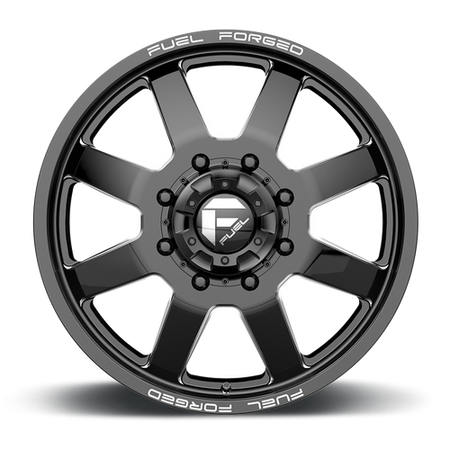 Fuel Mono FF09 – 24X8.25 – 8X165.1 – -240 mm – MATTE BLACK MILLED