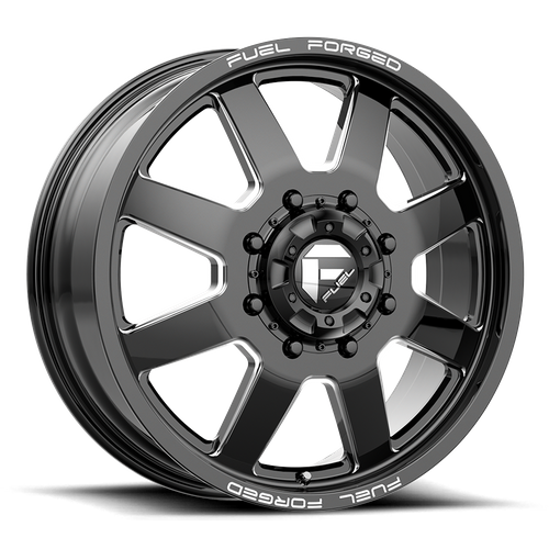 Fuel Mono FF09 – 24X8.25 – 8X210 – -246 mm – MATTE BLACK MILLED