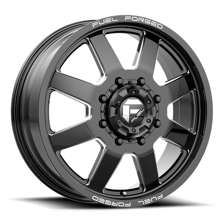 Fuel Mono FF09 – 24X8.25 – 8X165.1 – -240 mm – MATTE BLACK MILLED