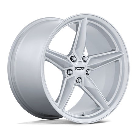 Foose 1PC F174 CF8 – 19X9.5 – 5X120 – 17 mm – GLOSS SILVER