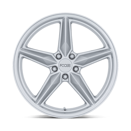 Foose 1PC F174 CF8 – 19X9.5 – 5X120 – 17 mm – GLOSS SILVER