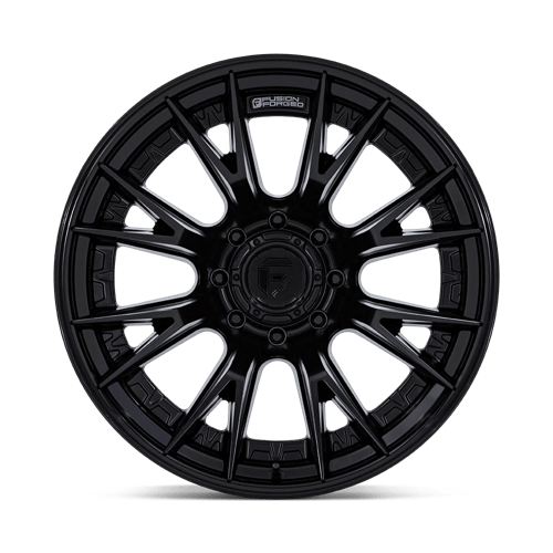 Fuel 1PC FC402 CATALYST – 20X10 – 8X165.1 – -18 mm – MATTE BLACK W/ GLOSS BLACK LIP