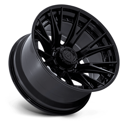 Fuel 1PC FC402 CATALYST – 20X9 – 8X170 – 1 mm – MATTE BLACK W/ GLOSS BLACK LIP