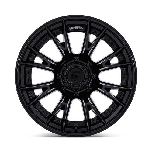 Fuel 1PC FC402 CATALYST – 20X9 – 8X170 – 1 mm – MATTE BLACK W/ GLOSS BLACK LIP