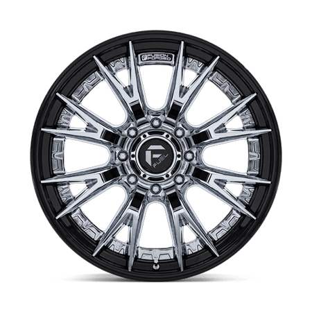 Fuel 1PC FC402 CATALYST – 22X10 – 8X170 – -18 mm – CHROME W/ GLOSS BLACK LIP