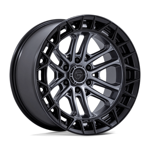 Fuel 1PC FC874 CELSIUS – 17X9 – 6X135 – 1 mm – MATTE GUNMETAL W/ M-BLK LIP
