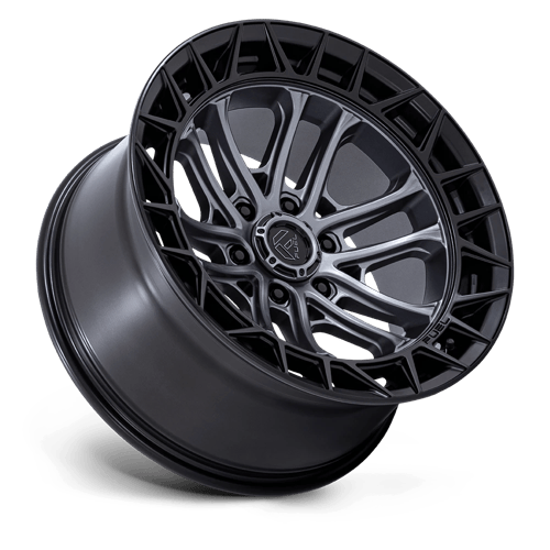 Fuel 1PC FC874 CELSIUS – 17X9 – 6X135 – 1 mm – MATTE GUNMETAL W/ M-BLK LIP