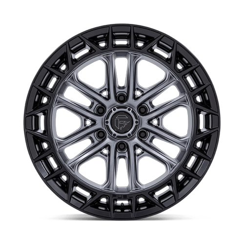 Fuel 1PC FC874 CELSIUS – 17X9 – 6X135 – 1 mm – MATTE GUNMETAL W/ M-BLK LIP