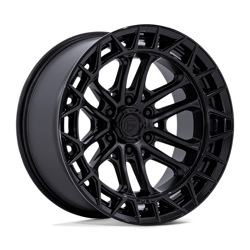 Fuel 1PC FC874 CELSIUS – 20X9 – 6X139.7 – 20 mm – MATTE BLACK W/ G-BLK LIP