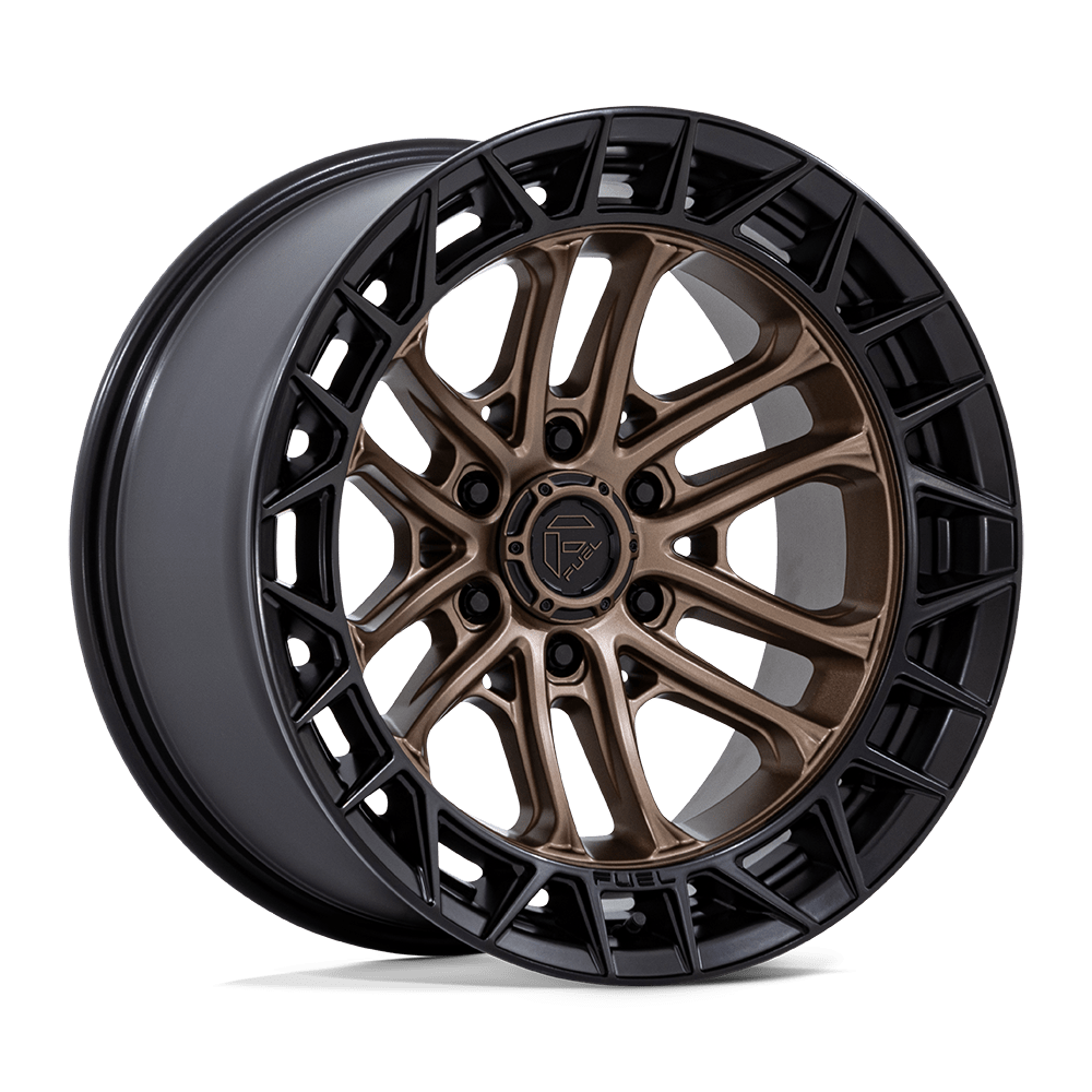 Fuel 1PC FC874 CELSIUS – 20X9 – 6X139.7 – 1 mm – MATTE BRONZE W/ M-BLK LIP