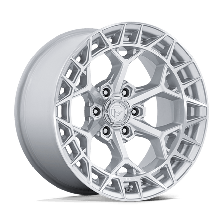 Fuel 1PC FC873 CHARGER – 22X12 – 6X135 – -44 mm – GLOSS SILVER W/ MACHINED FACE