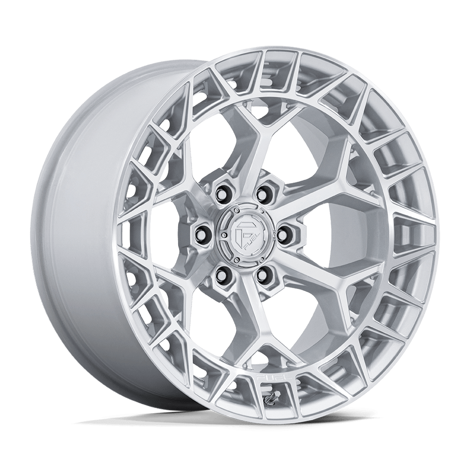 Fuel 1PC FC873 CHARGER – 20X10 – 6X135 – -18 mm – GLOSS SILVER W/ MACHINED FACE