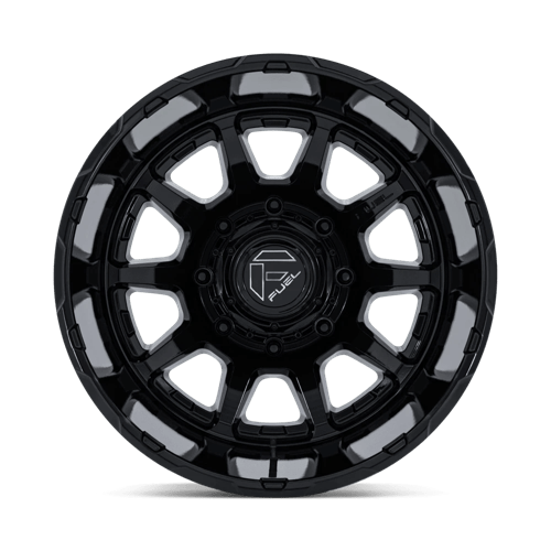 Fuel 1PC D911 CIRCUIT DUALLY – 20X8.25 – 10X225 – -202 mm – GLOSS BLACK