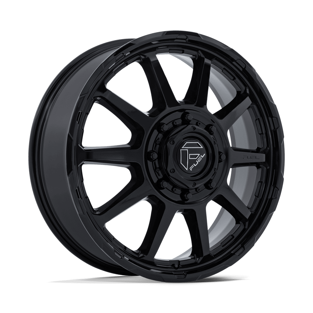 Fuel 1PC D911 CIRCUIT DUALLY – 24X8.25 – 8X200 – 105 mm – GLOSS BLACK
