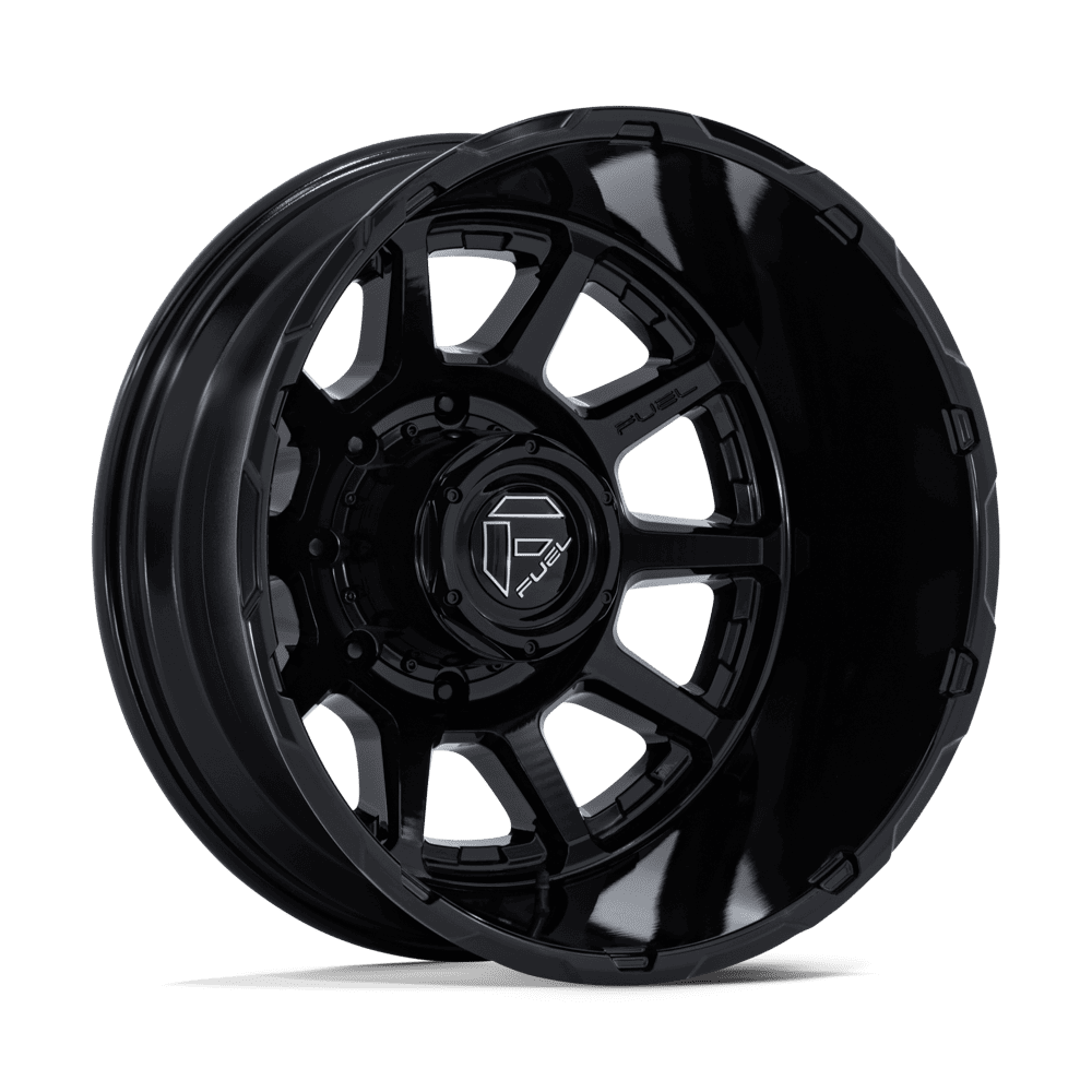 Fuel 1PC D911 CIRCUIT DUALLY – 22X8.25 – 10X225 – -202 mm – GLOSS BLACK