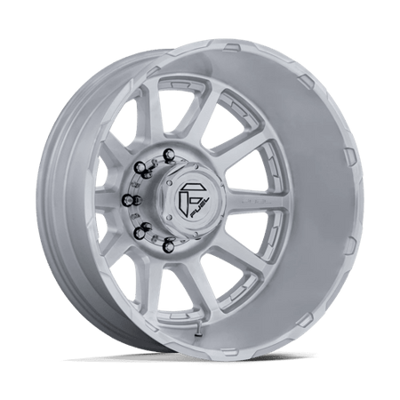 Fuel 1PC D912 CIRCUIT DUALLY – 24X8.25 – 8X210 – -221 mm – GLOSS SILVER W/ MACHINED FACE