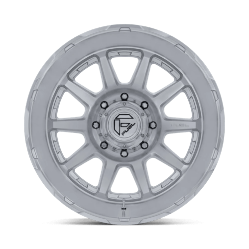 Fuel 1PC D912 CIRCUIT DUALLY – 24X8.25 – 8X210 – -221 mm – GLOSS SILVER W/ MACHINED FACE