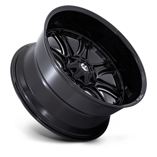 Fuel 1PC DARKSTAR – 22X10 – BLANK – -18 mm – GLOSS BLACK MILLED