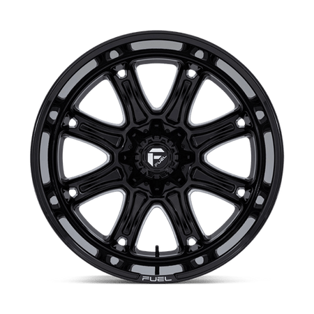 Fuel 1PC DARKSTAR – 22X10 – BLANK – -18 mm – GLOSS BLACK MILLED