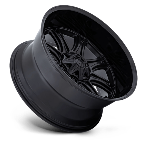 Fuel 1PC DARKSTAR – 22X9 – 5X139.7/5X150 – 1 mm – MATTE BLACK W/ GLOSS BLACK LIP