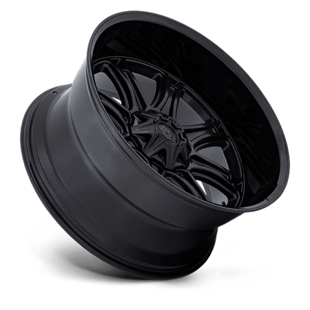 Fuel 1PC DARKSTAR – 22X9 – 5X139.7/5X150 – 1 mm – MATTE BLACK W/ GLOSS BLACK LIP