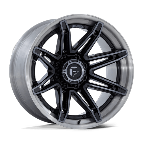Fuel 1PC FC401 BRAWL – 22X10 – 6X139.7 – -18 mm – GLOSS BLACK BRUSHED DARK TINT