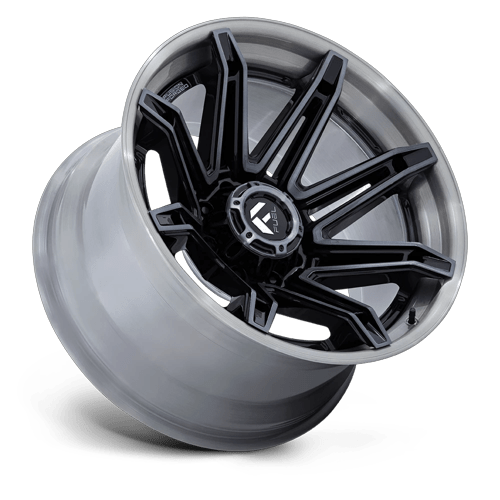 Fuel 1PC FC401 BRAWL – 24X12 – 8X165.1 – -44 mm – GLOSS BLACK BRUSHED DARK TINT