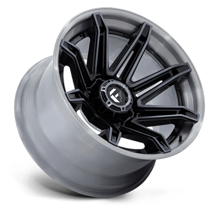 Fuel 1PC FC401 BRAWL – 24X12 – 8X165.1 – -44 mm – GLOSS BLACK BRUSHED DARK TINT