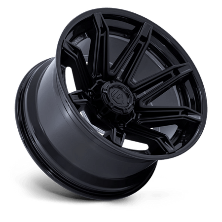 Fuel 1PC FC401 BRAWL – 24X12 – 6X135 – -44 mm – MATTE BLACK W/ GLOSS BLACK LIP