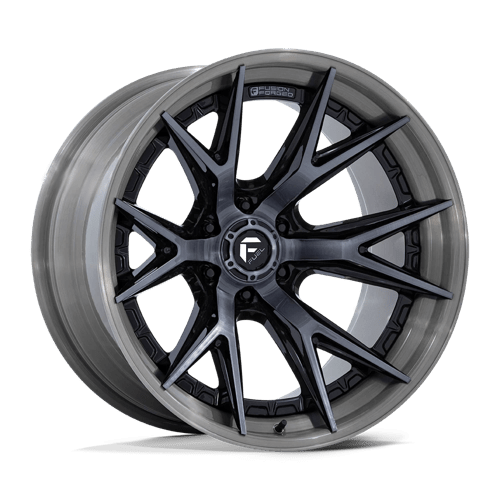 Fuel 1PC FC402 CATALYST – 18X9 – 6X139.7 – 1 mm – GLOSS BLACK BRUSHED DARK TINT