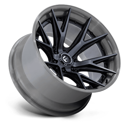 Fuel 1PC FC402 CATALYST – 18X9 – 6X139.7 – 1 mm – GLOSS BLACK BRUSHED DARK TINT