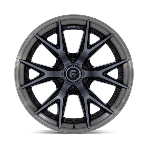 Fuel 1PC FC402 CATALYST – 18X9 – 6X139.7 – 1 mm – GLOSS BLACK BRUSHED DARK TINT