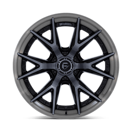 Fuel 1PC FC402 CATALYST – 18X9 – 6X139.7 – 1 mm – GLOSS BLACK BRUSHED DARK TINT