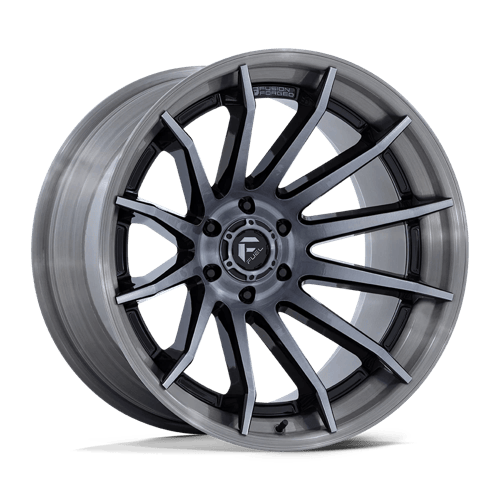 Fuel 1PC FC403 BURN – 20X10 – 5X127 – -18 mm – GLOSS BLACK BRUSHED DARK TINT