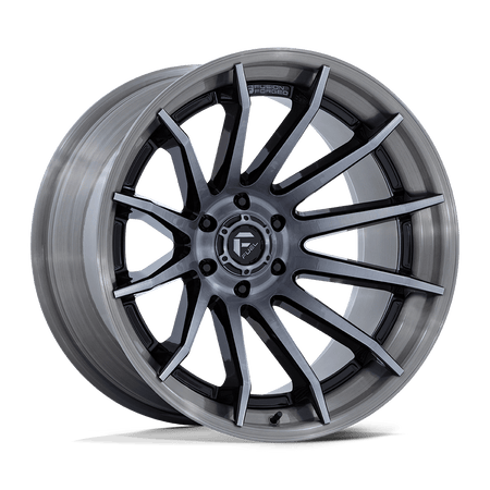 Fuel 1PC FC403 BURN – 20X9 – 6X135 – 1 mm – GLOSS BLACK BRUSHED DARK TINT