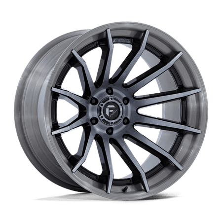 Fuel 1PC FC403 BURN – 20X9 – 6X135 – 1 mm – GLOSS BLACK BRUSHED DARK TINT