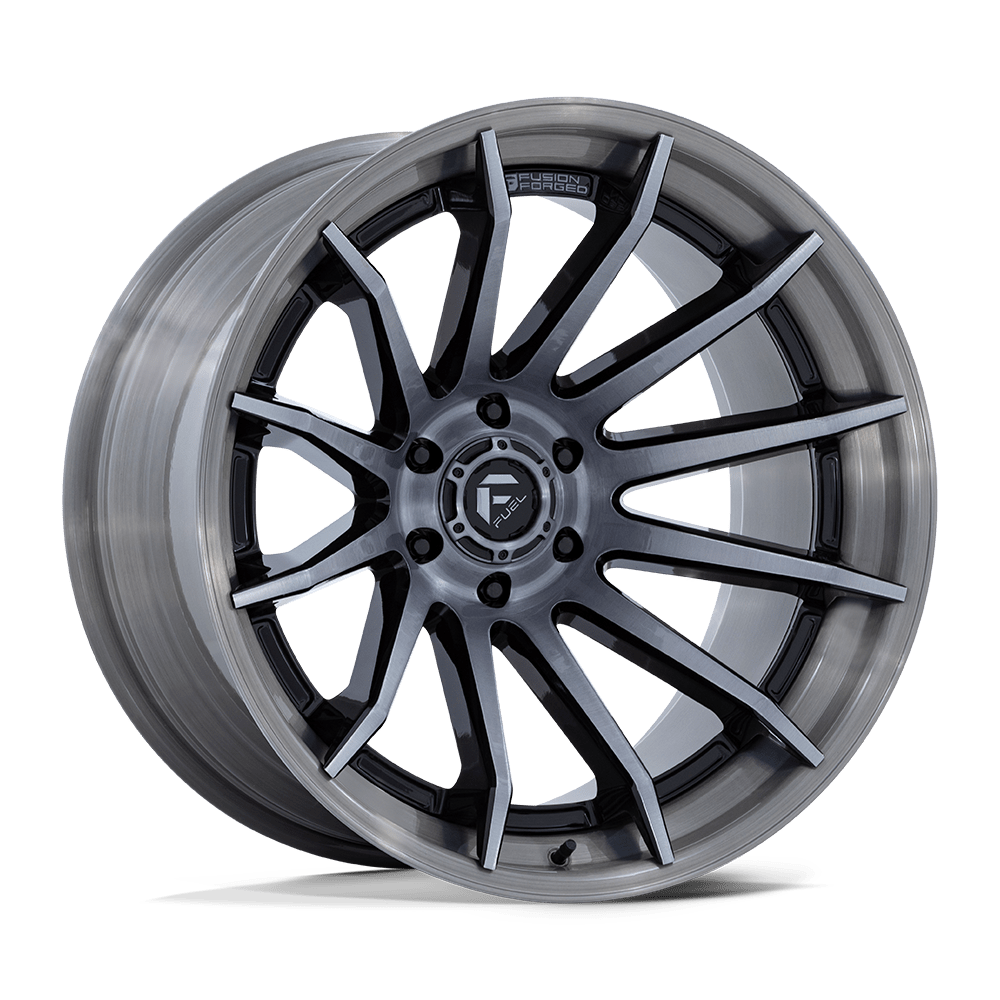 Fuel 1PC FC403 BURN – 20X10 – 6X135 – -18 mm – GLOSS BLACK BRUSHED DARK TINT