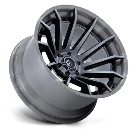 Fuel 1PC FC403 BURN – 20X10 – 5X127 – -18 mm – GLOSS BLACK BRUSHED DARK TINT