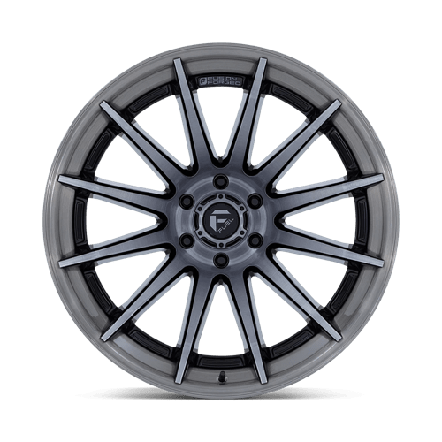 Fuel 1PC FC403 BURN – 20X10 – 5X127 – -18 mm – GLOSS BLACK BRUSHED DARK TINT