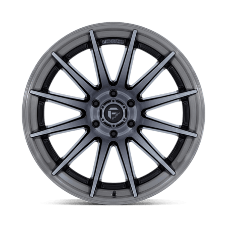 Fuel 1PC FC403 BURN – 20X9 – 6X135 – 1 mm – GLOSS BLACK BRUSHED DARK TINT
