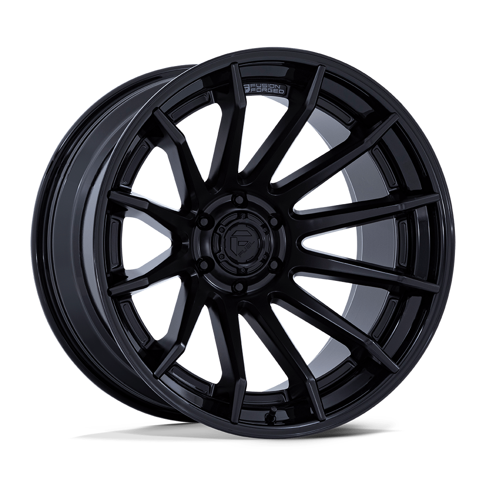 Fuel 1PC FC403 BURN – 22X10 – 6X139.7 – -18 mm – MATTE BLACK W/ GLOSS BLACK LIP