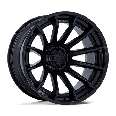Fuel 1PC FC403 BURN – 20X9 – 6X135 – 1 mm – MATTE BLACK W/ GLOSS BLACK LIP