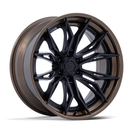 Fuel 1PC FC404 MUTINY – 20X10 – 6X135 – -18 mm – MATTE BLACK W GLOSS BRONZE LIP