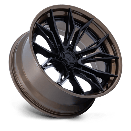 Fuel 1PC FC404 MUTINY – 22X9.5 – 6X135 – 20 mm – MATTE BLACK W GLOSS BRONZE LIP