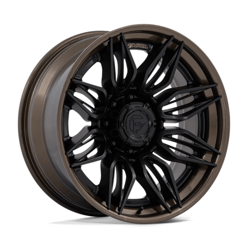 Fuel 1PC FC404 MUTINY – 20X10 – 8X170 – -18 mm – MATTE BLACK W GLOSS BRONZE LIP